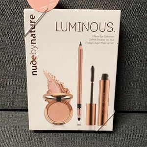 Nude by nature luminous 3 piece eye collection